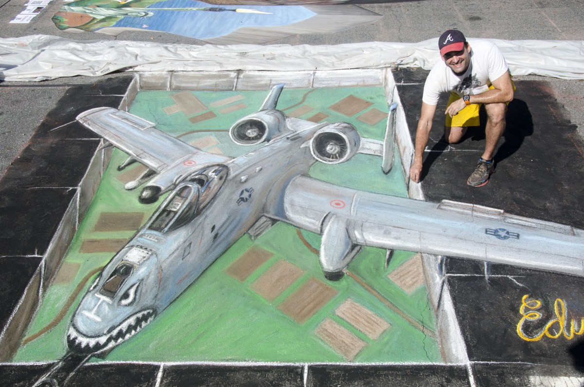 Marietta Chalktoberfest 2015 Chalk Artists Guild
