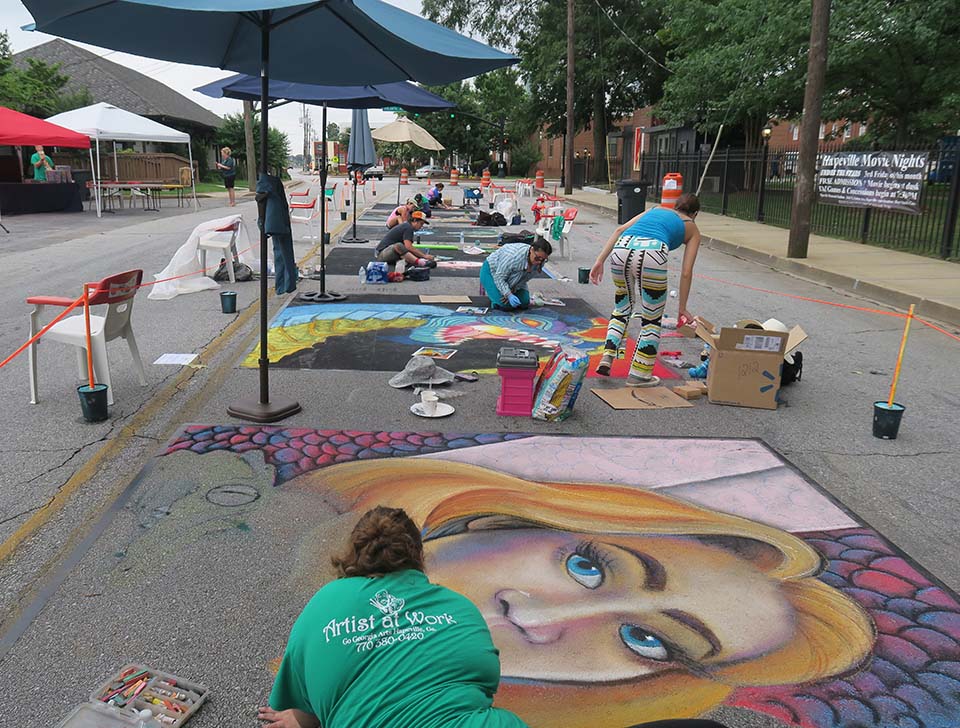 A crash course for anyone wanting to start a chalk festival