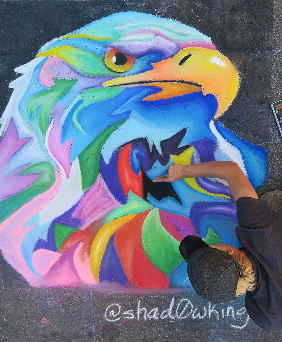 Pop-Up Chalk Fest – September 2017