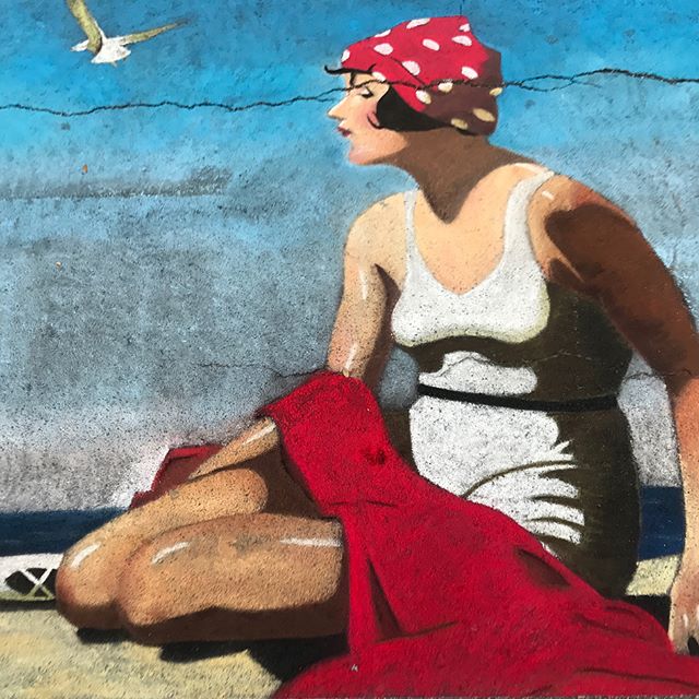 Lady at the Beach at Houston 2017