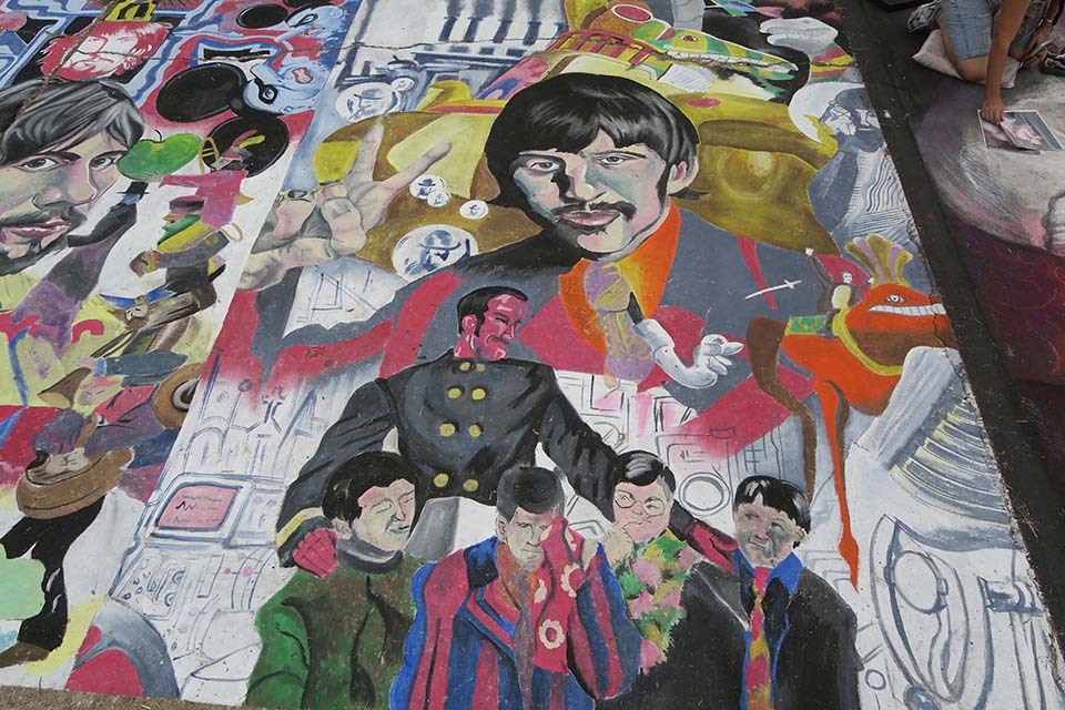 Beatles Mural