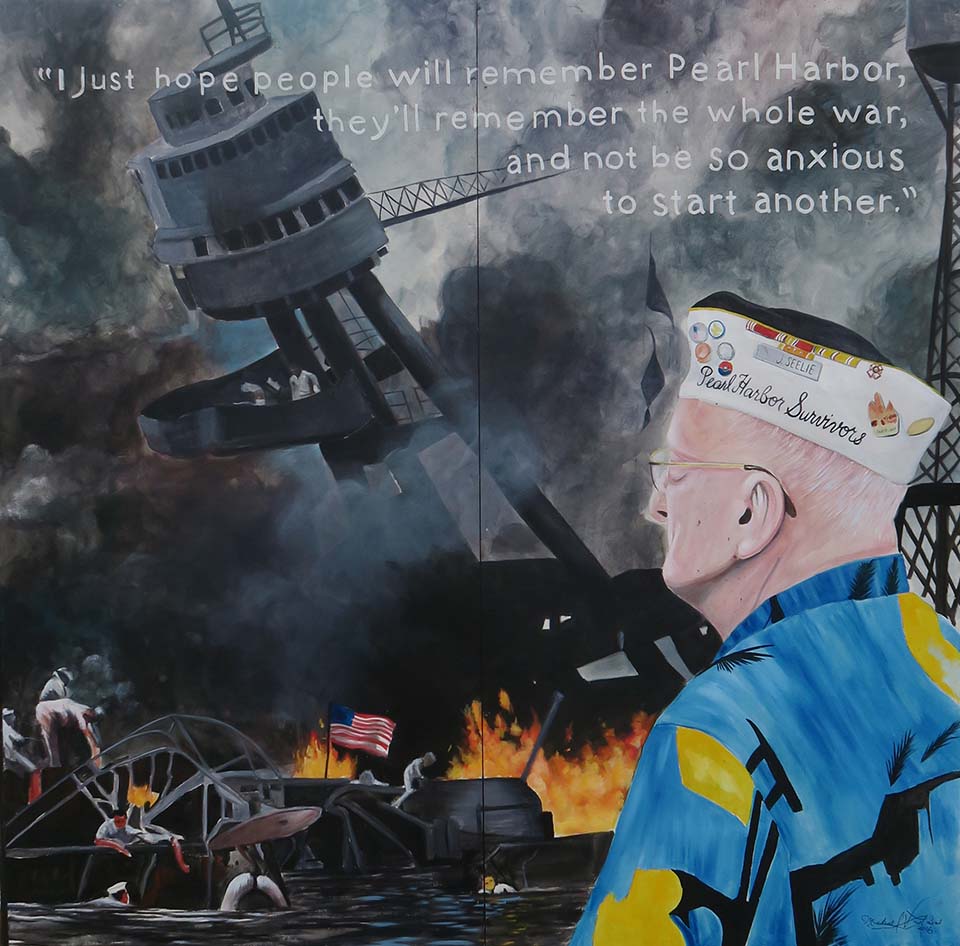 Last Living Survivor of the Pearl Harbor Attack by Michael Las Casas
