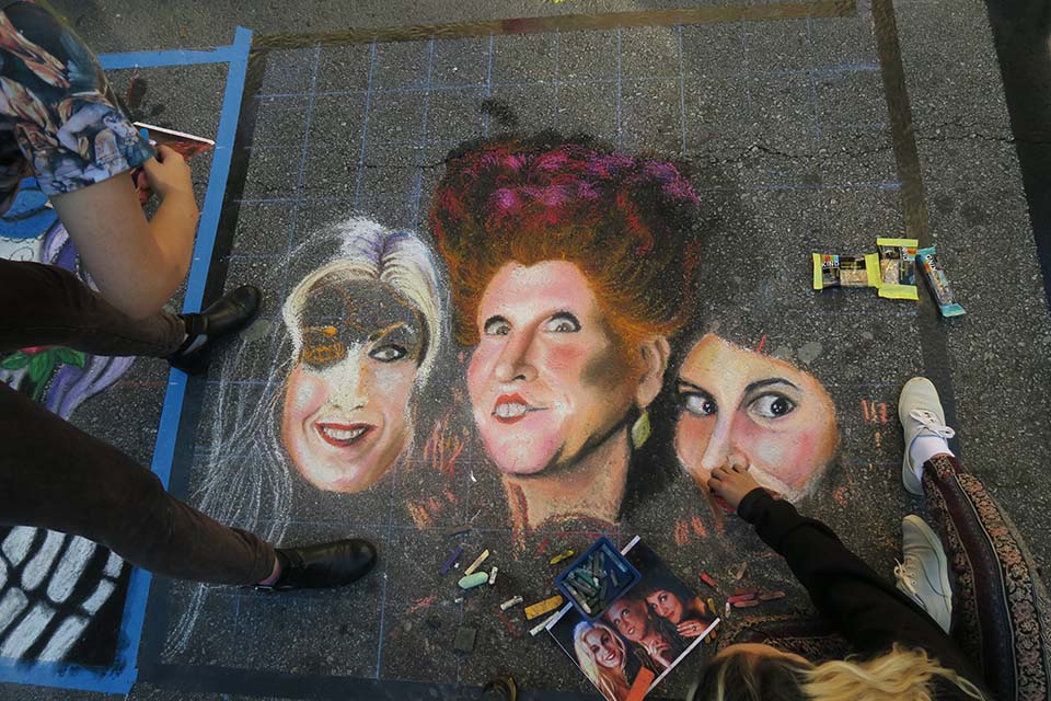 Cathryn Bozone Chalk Progress