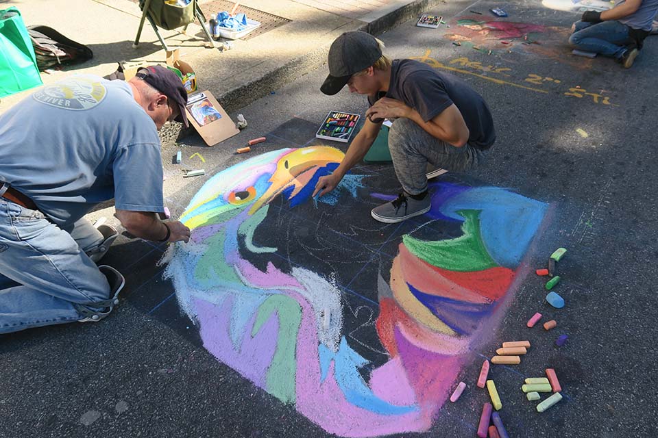 Family chalking