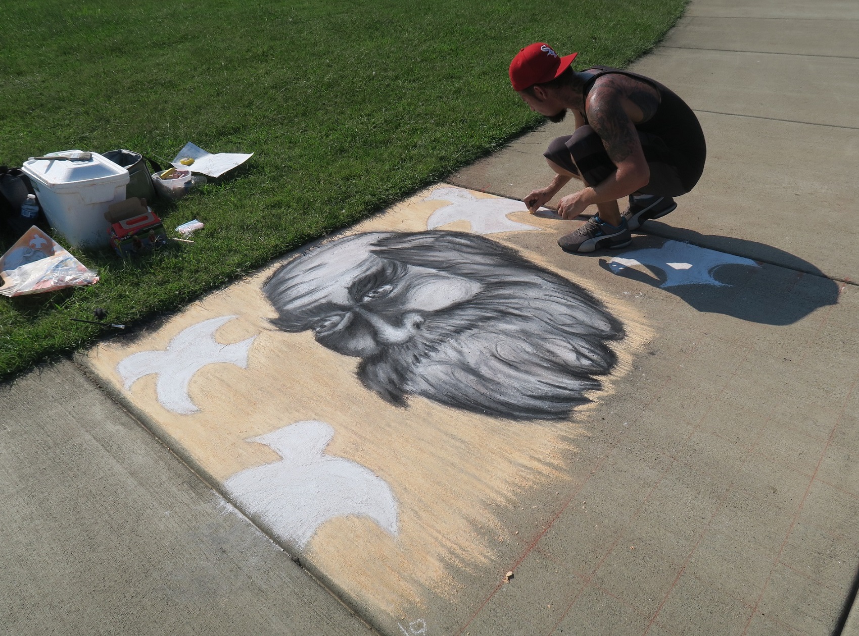 Clarksville Chalk Walk 2017 (17)
